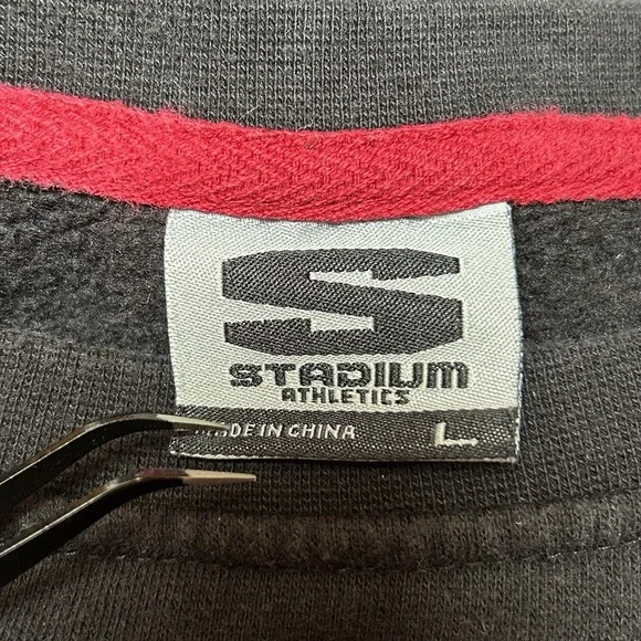 VTG Washington State Cougars Black Sweatshirt Men's Large WSU University College - Picture 7 of 8